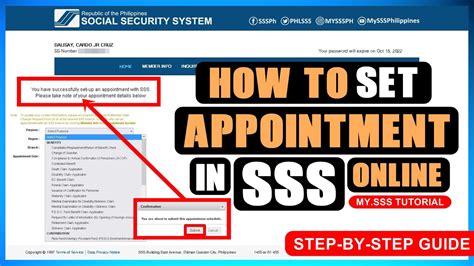 www.sss.gov.ph online appointment|SSS Online Appointment System is now available in the SSS website.